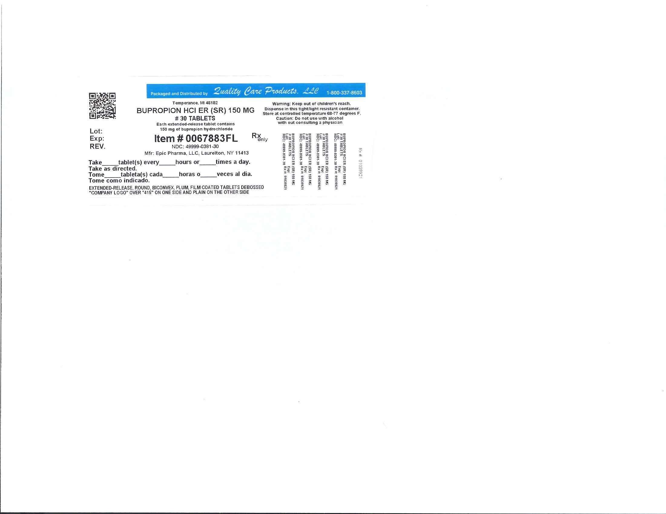 Bupropion Hydrochloride